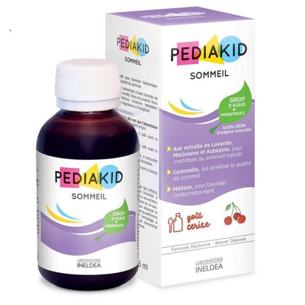 PEDIAKID Sommeil Sirop 125ml - Sirop d' Agave + Prébiotiques