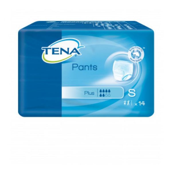 TENA PANTS Plus XS (Extra Small) Tour de Hanches 50 à 70 cm - Slip/Culotte Absorbant Jetable H/F
