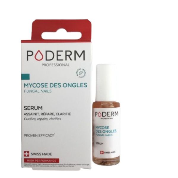 PODERM PROFESSIONAL Huile Sérum Purifiante 8ml - Mycose des ongles - 100% Naturel