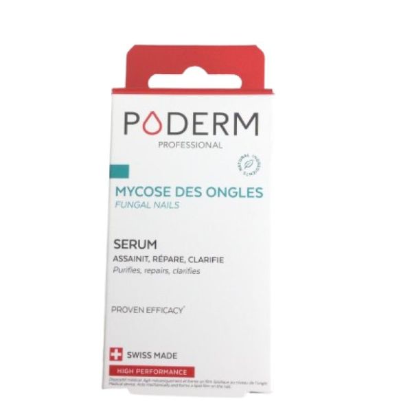 PODERM PROFESSIONAL Huile Sérum Purifiante 8ml - Mycose des ongles - 100% Naturel