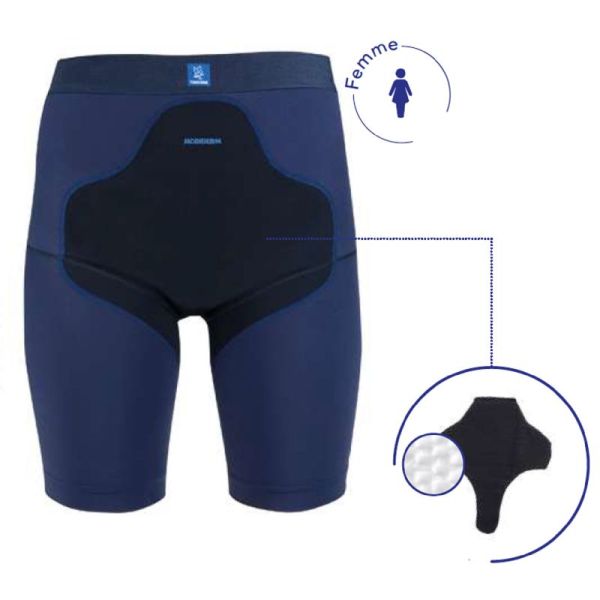 MOBIDERM INTIMATE Short de Compression et de Mobilisation FEMME - Traitement du Lymphoedème Pelvien et Génital