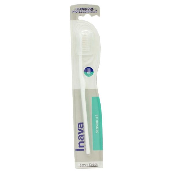 INAVA SENSIBILITE - Brosse à Dents pour dents sensibles - Brins Coniques - Bte/1