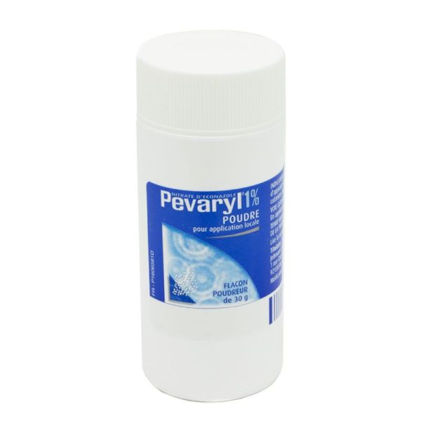 Pevaryl 1%, poudre - Flacon poudreur 30 g