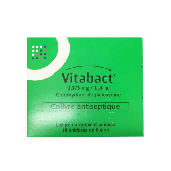 Vitabact collyre - 10 unidoses 0,4 ml