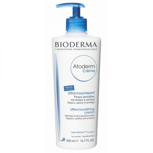 BIODERMA Atoderm Crème Nourrissante Parfumée - Fl Pompe/500ml