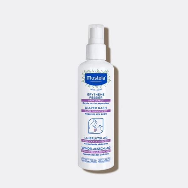 MUSTELA Spray Change Erythème Fessier 75ml - Oxyde de Zinc Réparateur