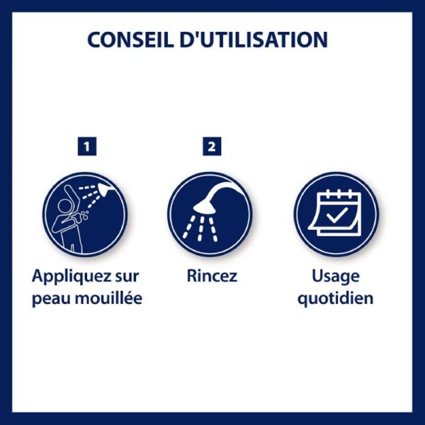 ETIAXIL SOIN Déo Douche 24h Citron 200ml - Gel Lavant Déodorant Anti Odeurs - Transpiration Excessive