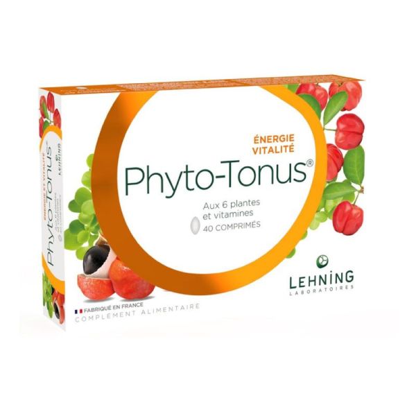 PHYTO-TONUS 40 Comprimés - Energie, Vitalité