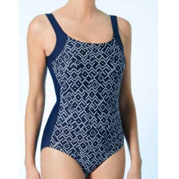 SILIMA SANTA MONICA - Maillot de Bain SANTA MONICA 1 Pièce - Avec 2 Coques Souples, Poches Creuses