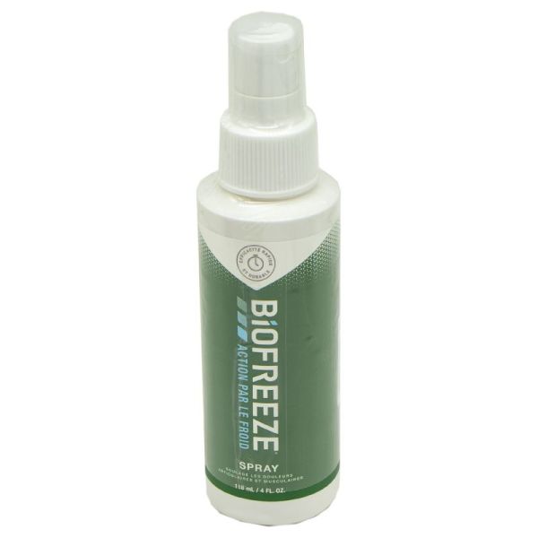 BIOFREEZE SPRAY 118ml - Action par le Froid - Douleurs Musculaires et Articulaires