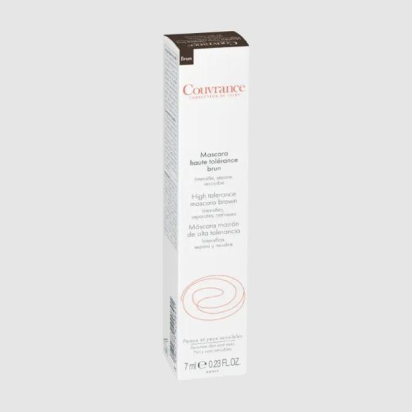 AVENE COUVRANCE Mascara Haute Tolérance BRUN 7ml - Yeux, Cils, Paupières