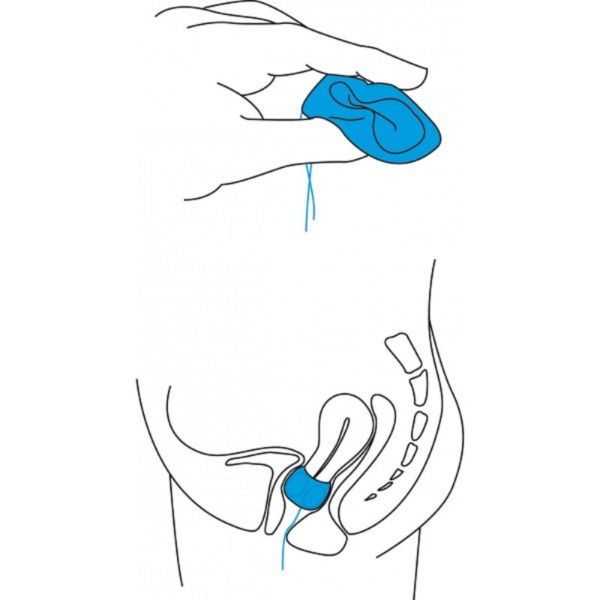 PESSAIRE Gyn et Cube Standard 28 x 38mm en Silicone, Orifices de Drainage - Prolapsus Utérin - Bte/1