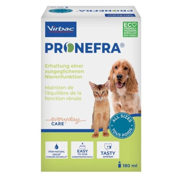 PRONEFRA 180ml - Chat, Chien - Equilibre de la Fonction Rénale