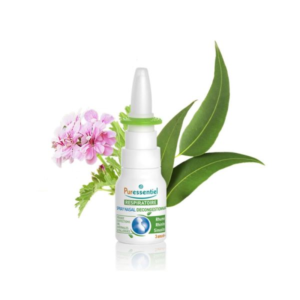 PURESSENTIEL RESPIRATOIRE BIO Spray Nasal Décongestionnant 15ml