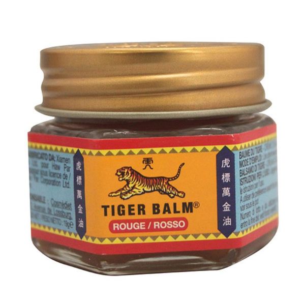 BAUME DU TIGRE ROUGE 19g - Crème de Massage - Effort, Relaxation, Récupération Musculaire