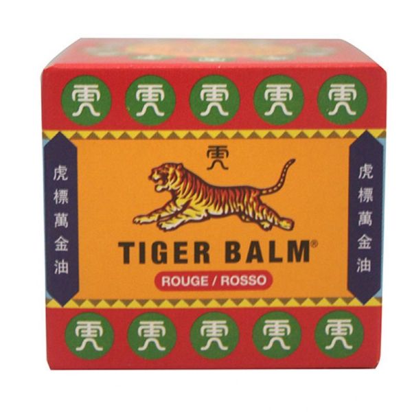 BAUME DU TIGRE ROUGE 19g - Crème de Massage - Effort, Relaxation, Récupération Musculaire