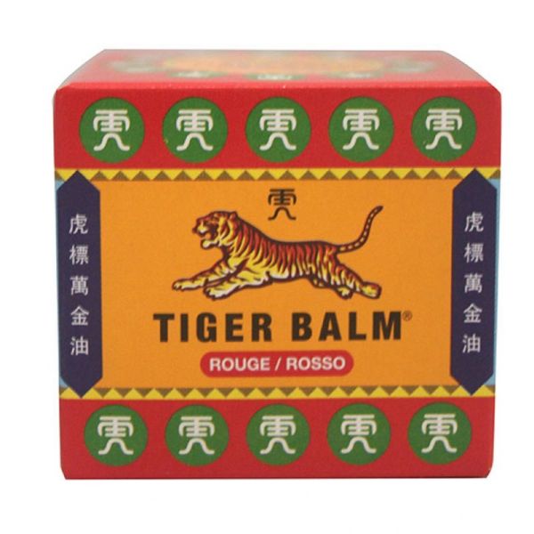 BAUME DU TIGRE ROUGE 19g - Crème de Massage - Effort, Relaxation, Récupération Musculaire