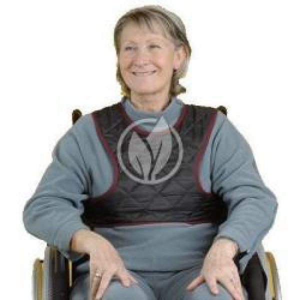 Gilet de Maintien sans Poche Taille L (large) pour Fauteuil Roulant - T7619 - ORKYN PHARMAOUEST