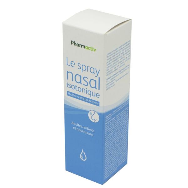 PHARMACTIV Le Spray Nasal Isotonique - Hygiène Nasale, Muqueuses Asséchées - Spray 100ml