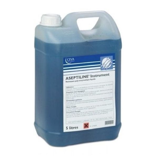 ASEPTILINE INSTRUMENT 5 Litres - Nettoyage et Prédésinfection de l'Instrumentation en Cabinet Vétérinaire