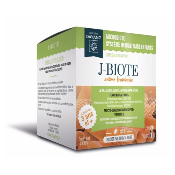 DAYANG J-BIOTE 14 Sachets - 4.5 Milliards de Souches Vivantes par Sachet