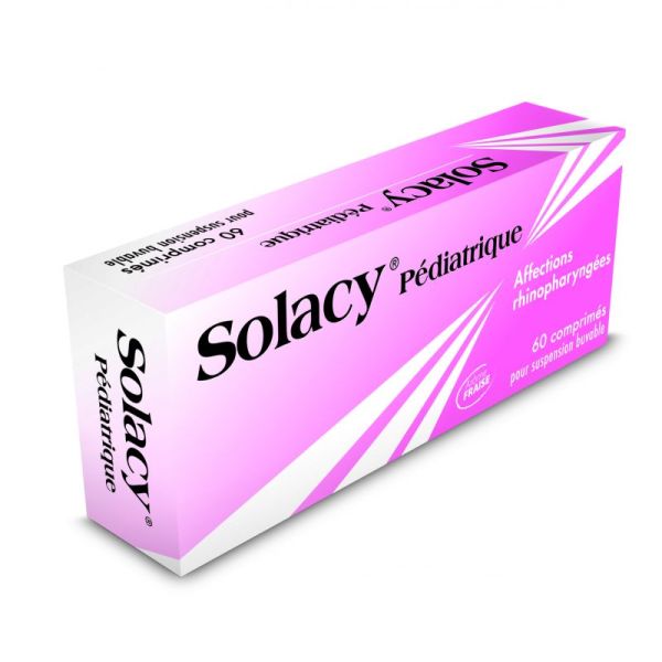 Solacy Pédiatrique, 60 comprimés pour suspension buvable 3400933371548
