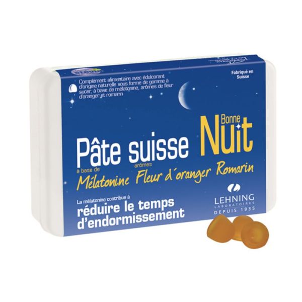 PÂTE SUISSE Bonne Nuit sans Sucres - 50 g