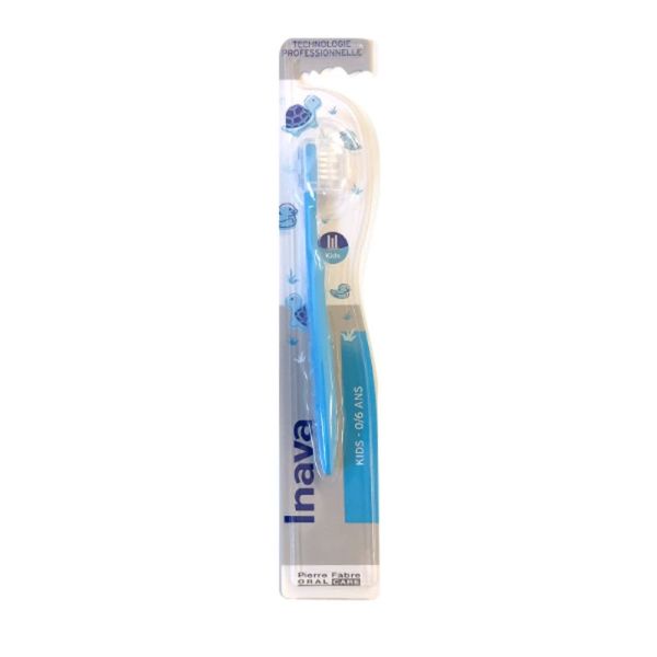 INAVA KIDS Brosse à Dents 0 à 6 ans - Brossage et Soins - Brins Souples 15/100 - B/1