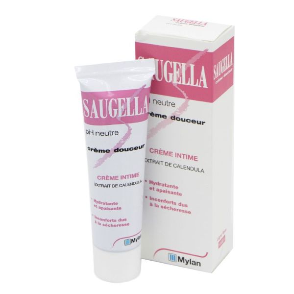 SAUGELLA Crème Douceur pH Neutre 30ml - Crème Intime Sécheresse Vulvaire