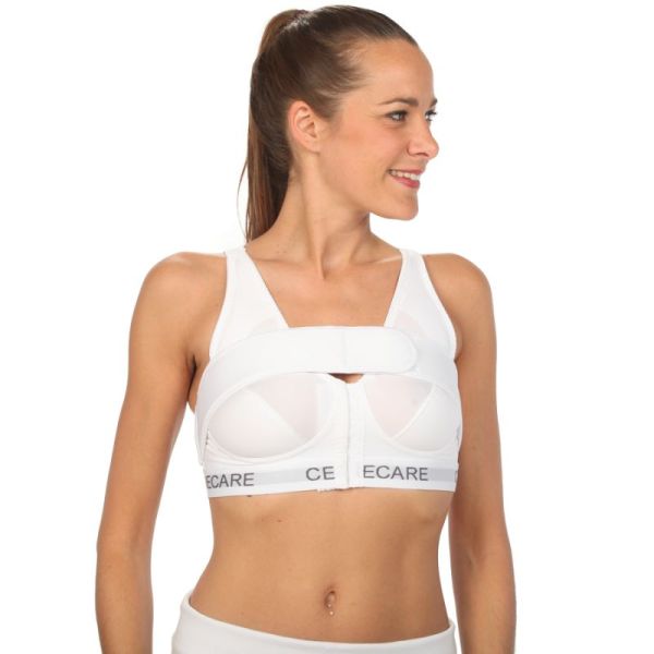 Soutien Gorge SPORLANE PREMIUM avec Contenseur Mammaire Intégré ou Amovible - Soutien Gorge Post Opératoire Chirurgie Mammaire