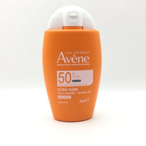 AVENE SOLAIRE Ultra Fluid Invisible SPF50, FL/50 ML, 3282770392654