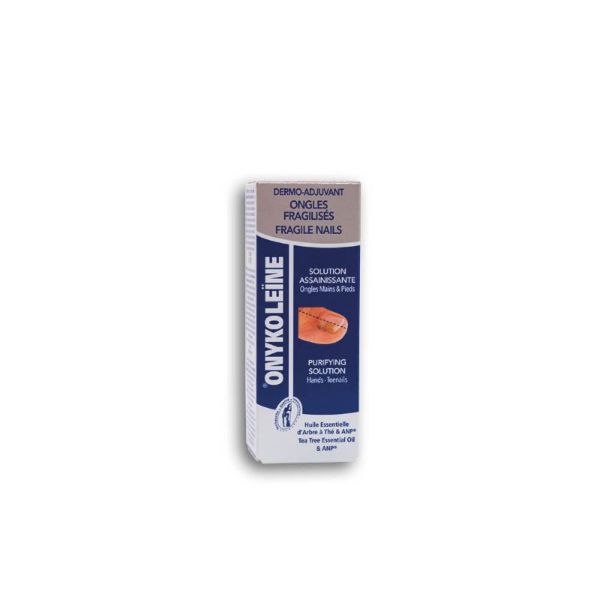 ONYKOLEINE Solution Assainissante 10ml - Ongles Fragilisés des Mains et Pieds