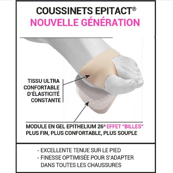 EPITACT COMFORTACT PLUS Coussinet Plantaire Bte/2 - Epithélium 26