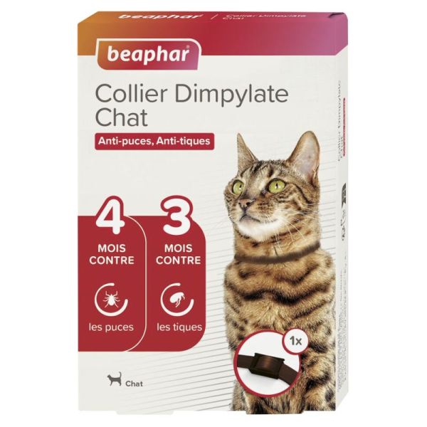Beaphar - VETOpure collier répulsif antiparasitaire pour chat et