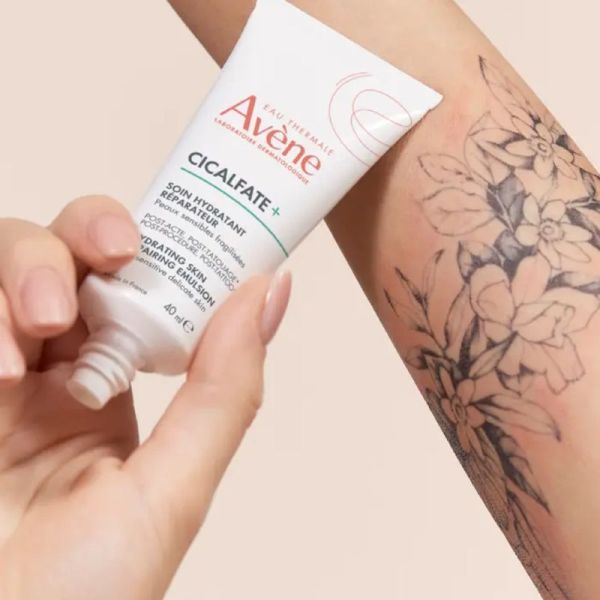 AVENE CICALFATE+ Soin Hydratant Réparateur 40ml - Soin Post-Act, Post-Tatouage