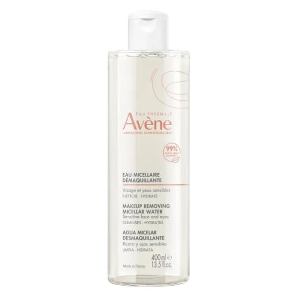 AVENE ESSENTIEL Eau Micellaire Démaquillante 400ml - Visage et Yeux Sensibles