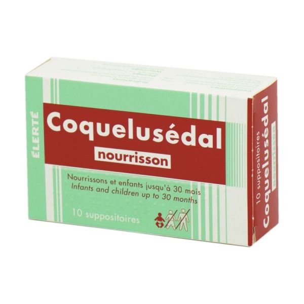 Coquelusedal Nourrissons Suppositoires Elerte