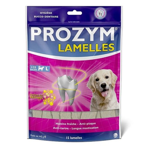 PROZYM LAMELLES L Chien de +25kg - Hygiène Bucco Dentaire