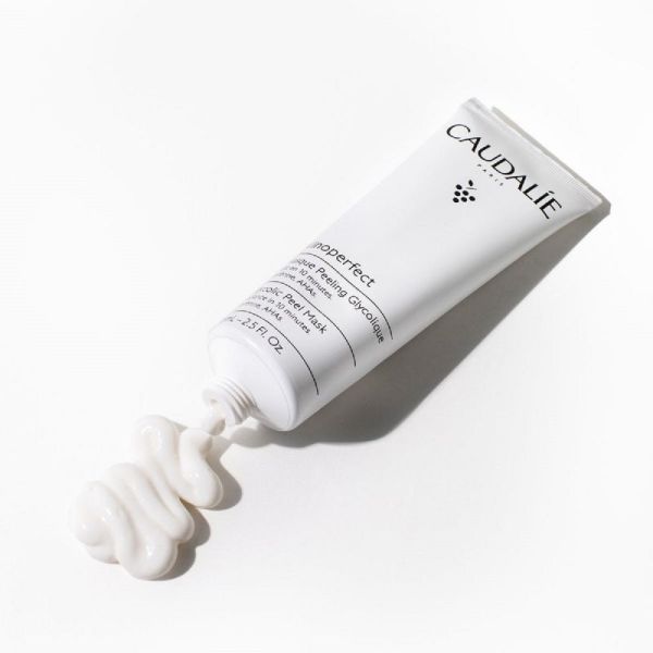 CAUDALIE VINOPERFECT Masque Peeling Glycolique 75ml - Soin Anti Tâches Toutes Peaux
