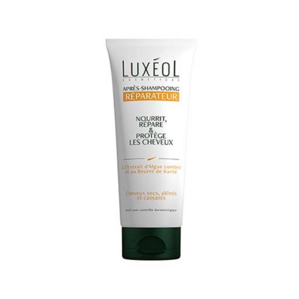 LUXEOL Après Shampooing Réparateur 200ml - Cheveux Secs, Abîmés, Cassants