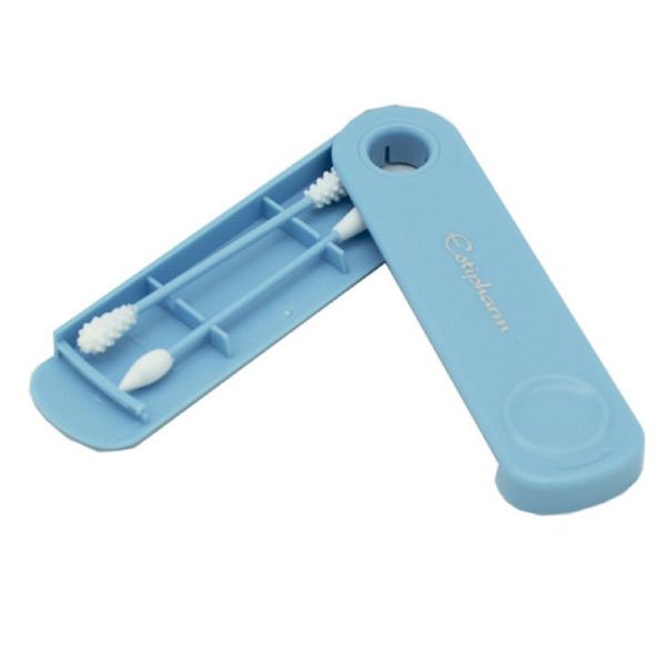2 Cotons-tiges Réutilisables En Silicone - Lavables - Pour Maquillage Et Soins Des Oreilles