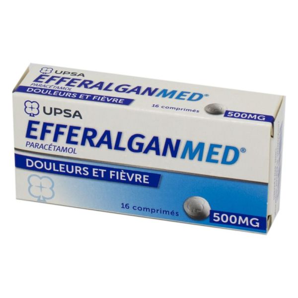 Efferalganmed 500 mg, 16 comprimés