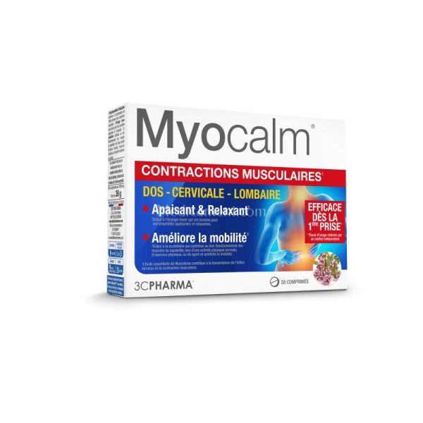 Myocalm 30 comprimés