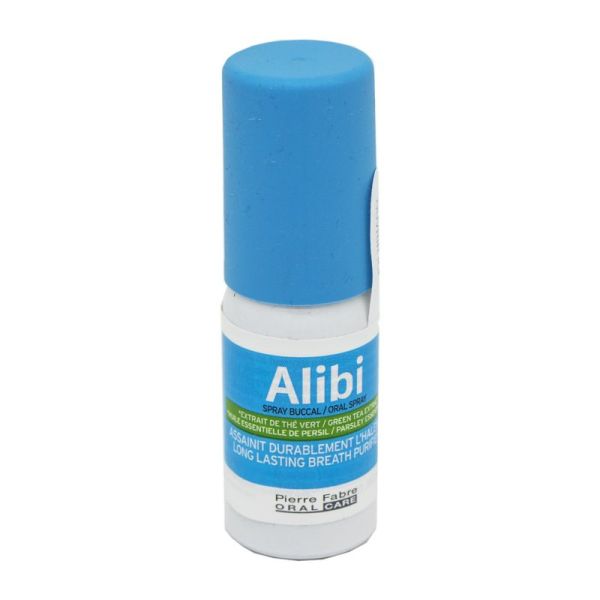 ALIBI SPRAY BUCCAL - Assainissant haleine - Spray/15ml - PIERRE FABRE ORAL CARE