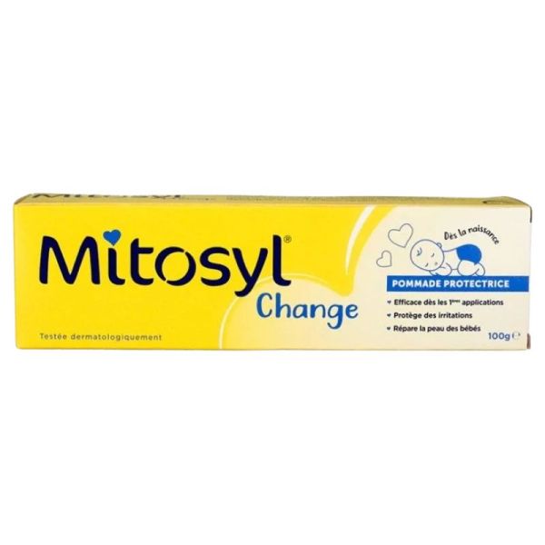 MITOSYL CHANGE Pommade Protectrice 100g - Prévention des Rougeurs du Siège du Nourrisson