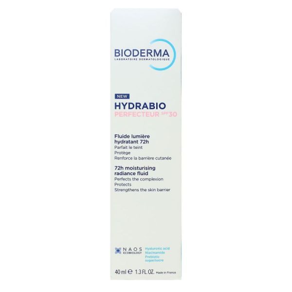 BIODERMA HYDRABIO Perfecteur SPF30 Fluide lumière hydratant 72h - 40ml