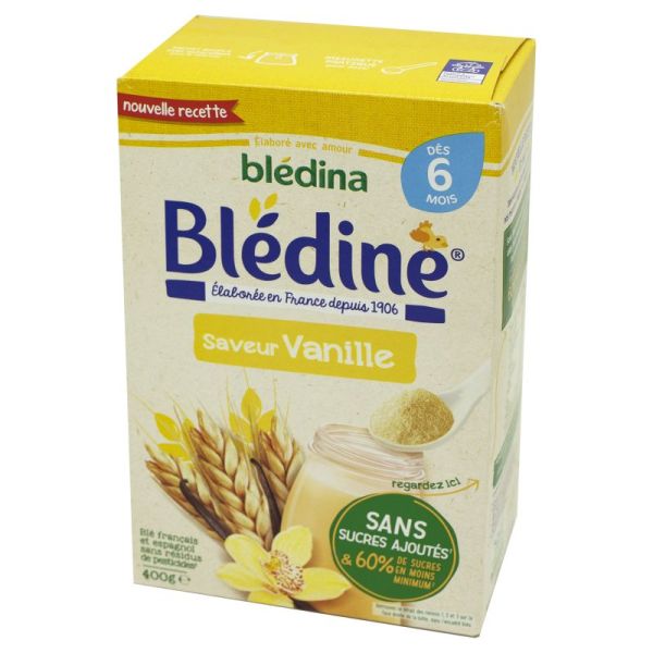 Blédina - Blédîner - Céréales du Soir pour bébé - Multicéréales Légumes du  Soleil - Dès 8 mois - lot de 12 boites