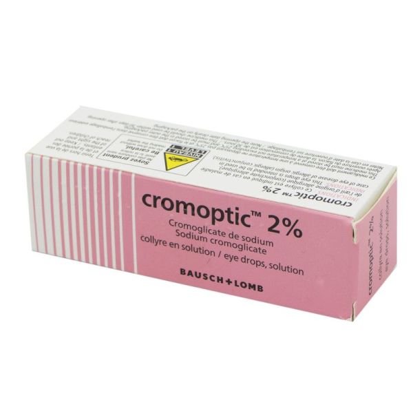 Cromoptic 2 %, collyre en solution - Flacon 10 ml