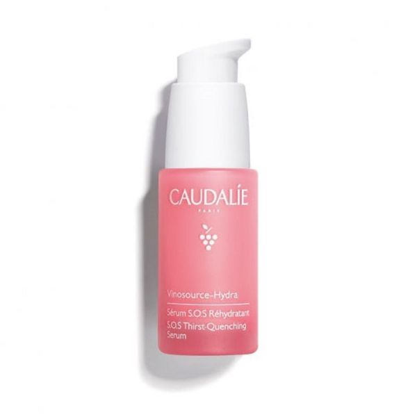 CAUDALIE VINOSOURCE HYDRA Sérum SOS Réhydratant 30ml - Peaux Sèches Déshydratées