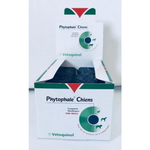 PHYTOPHALE 276 Comprimés - Chiens de Plus de 7 kg - Stimulation de la Fonction Hepato-Rénale